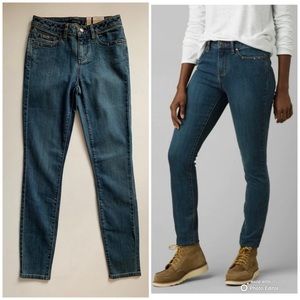 Prana Sienna Skinny Jeans Size 2 True Blue Jeans Organic Cotton Denim NWT
